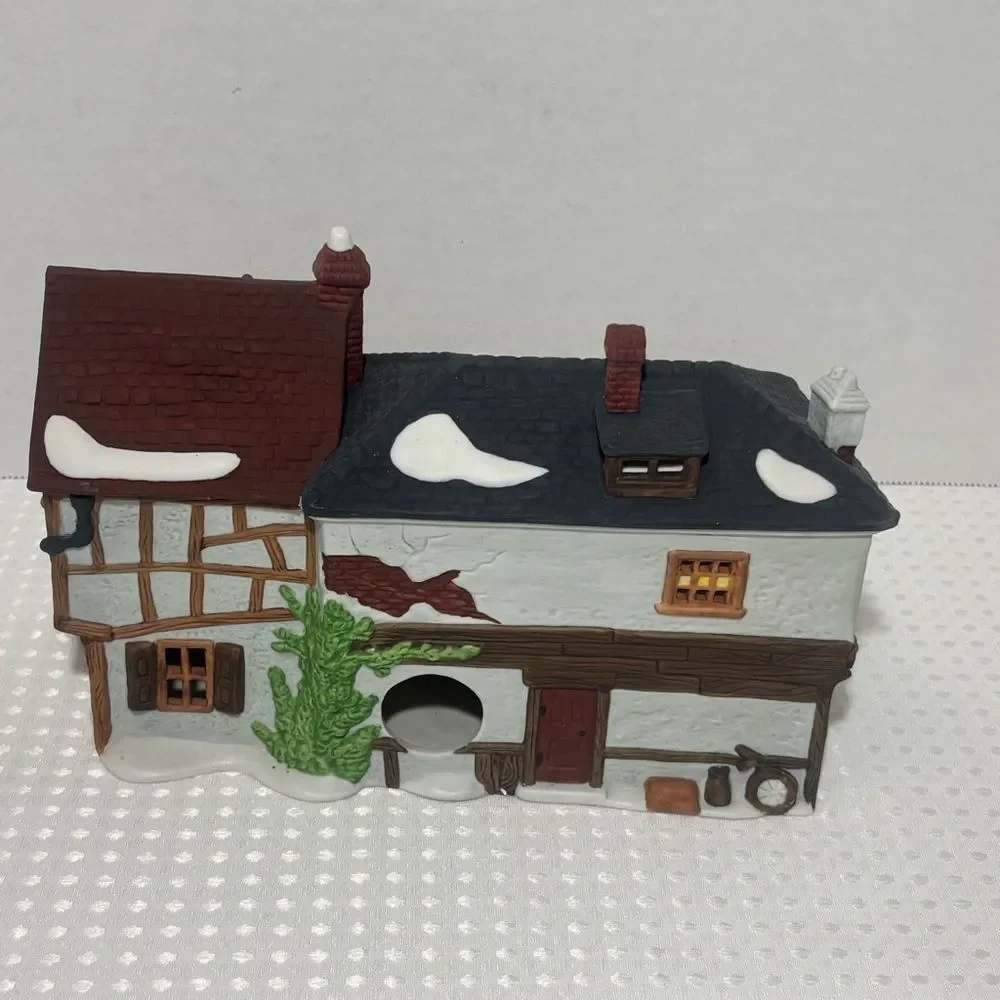 Dept 56 Dickens Village The Old Curiosity Shop Handpainted Porcelain VTG 1987